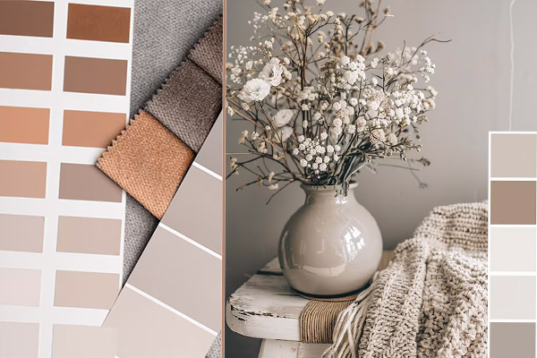 Neutral color palettes